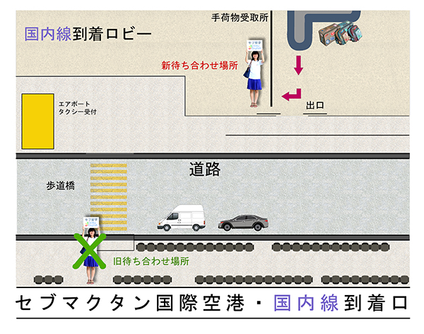 国内線・到着出口待ち合わせ場所