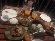 週末マクタン島で食べたフィリピン料理