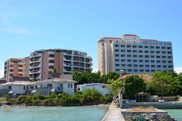セブ島留学 Cebu Blue Ocean Academy（セブ・ブルー・オーシャン・アカデミー）の海側から見た景色