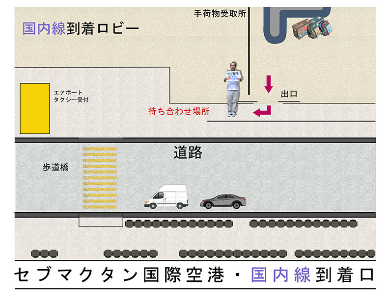 国内線・到着出口待ち合わせ場所
