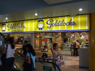 フィリピン全土にチェーン店を持つケーキ屋「E-mall Goldilocks」