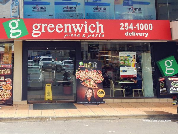 フィリピン全土にチェーン店を持つイタリアンレストラン「Greenwich pizza and pasta」