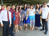 フィリピンの友人と、聖書の勉強会に出席