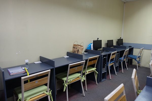 QQイングリッシュの自習室