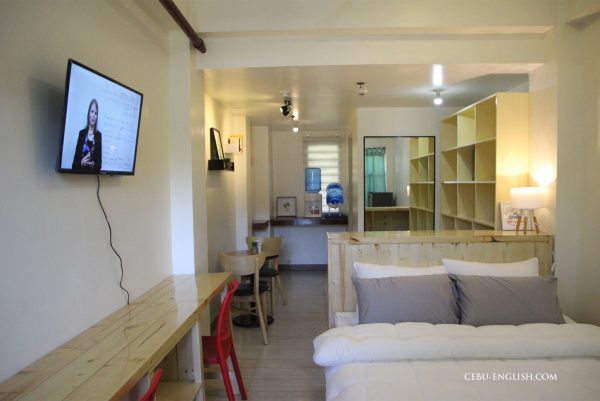 バギオ留学Baguio JICの内部寮1人部屋