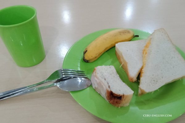 セブ島留学Genius（ジーニアス）の朝食例