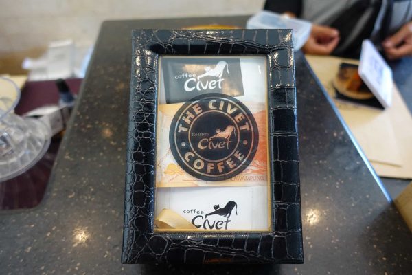 The CIVETのコーヒー豆お土産