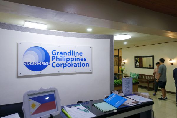 フィリピン留学マニラGrandline（グランドライン）の受付