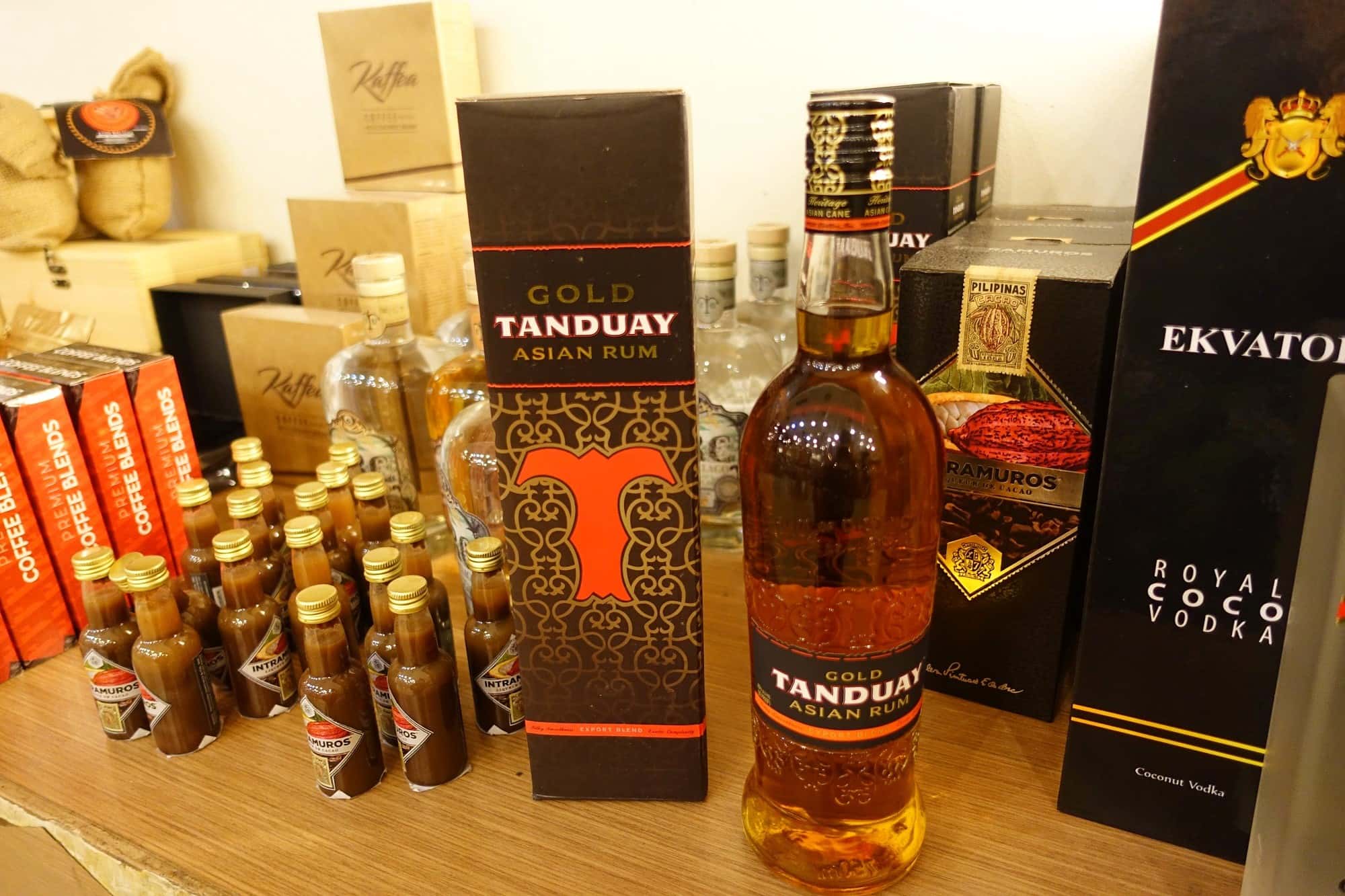 フィリピンのラム酒Tanduay