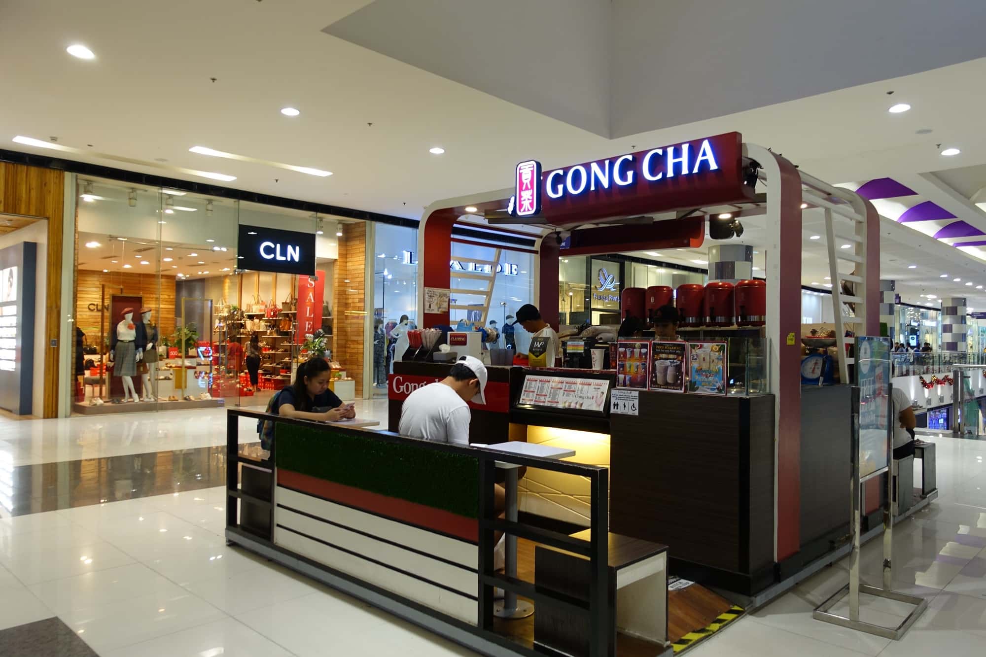 バコロドの台湾タピオカティー専門店Gong chaゴンチャ