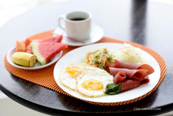 BRILLIANT CEBU ブリリアントセブの朝食例