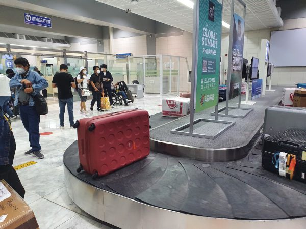 マニラ国際空港のBaggage claim手荷物受取所