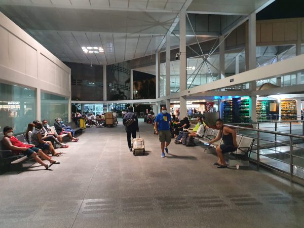 マニラ国際空港の国内線出発階