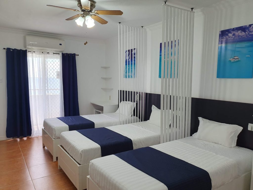 セブ島留学Cebu Blue Ocean Academy(セブ ブルー オーシャン)の学生寮3人部屋