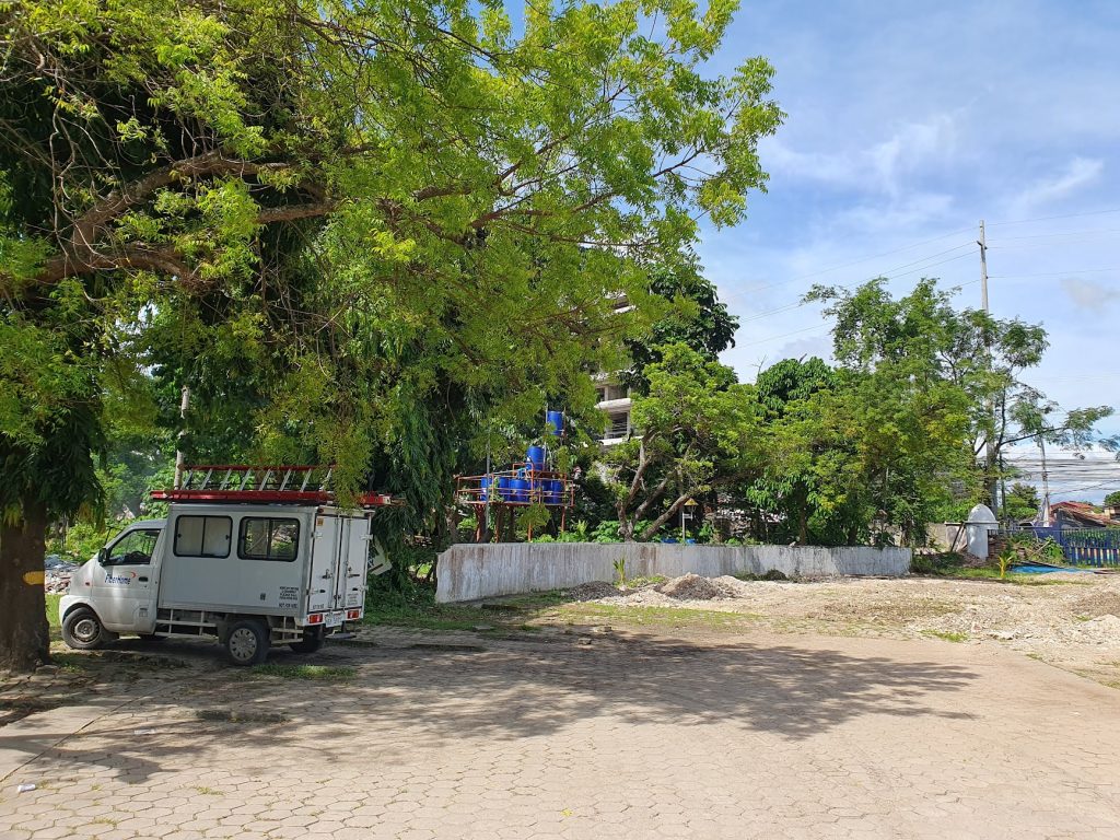 セブ島留学Cebu Blue Ocean Academy(セブ ブルー オーシャン)の敷地内の様子1