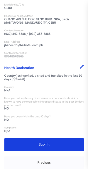 フィリピン入国前のe-travelの登録方法