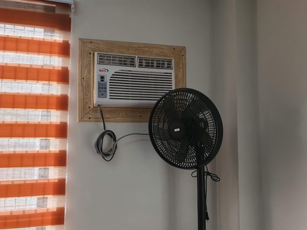 セブ島留学GLC（旧IDEA CEBU）の学生寮のエアコン、扇風機