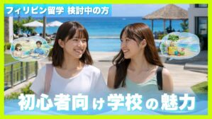 初心者向けの学校の魅力とは｜安心できるフィリピン留学