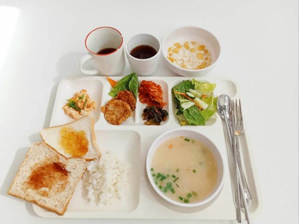 フィリピン留学・バギオのA&J ECOキャンパスの朝食
