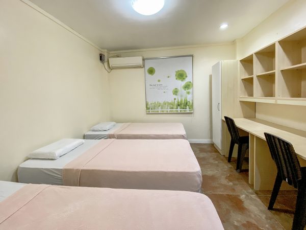 セブ島留学CGバニラッドの3人部屋