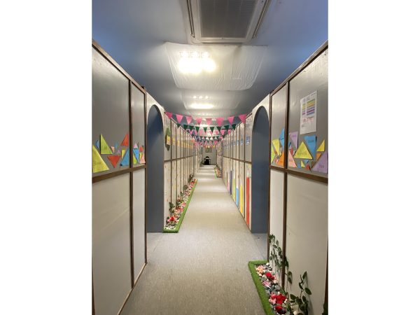 セブ島留学の学校JOYFULの教室の廊下
