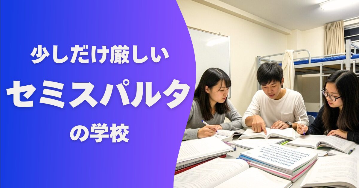 フィリピン留学の学校選び_セミスパルタ規則の学校