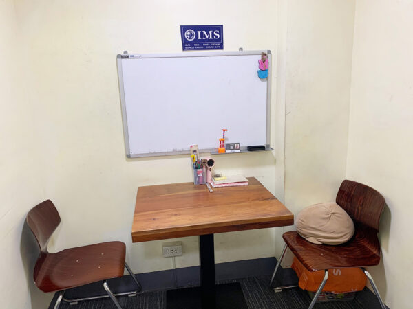 フィリピン留学・セブ島の学校_IMS_マンツーマン教室